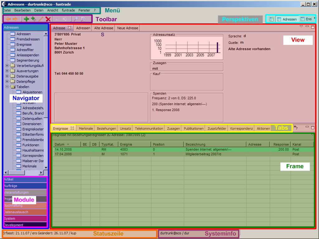 Navigation in Paged Frames